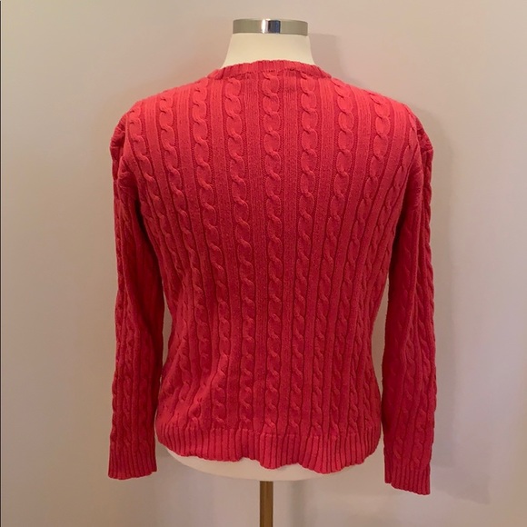 Ralph Lauren Pink Cable-knit Sweater- two sizes - Picture 7 of 7